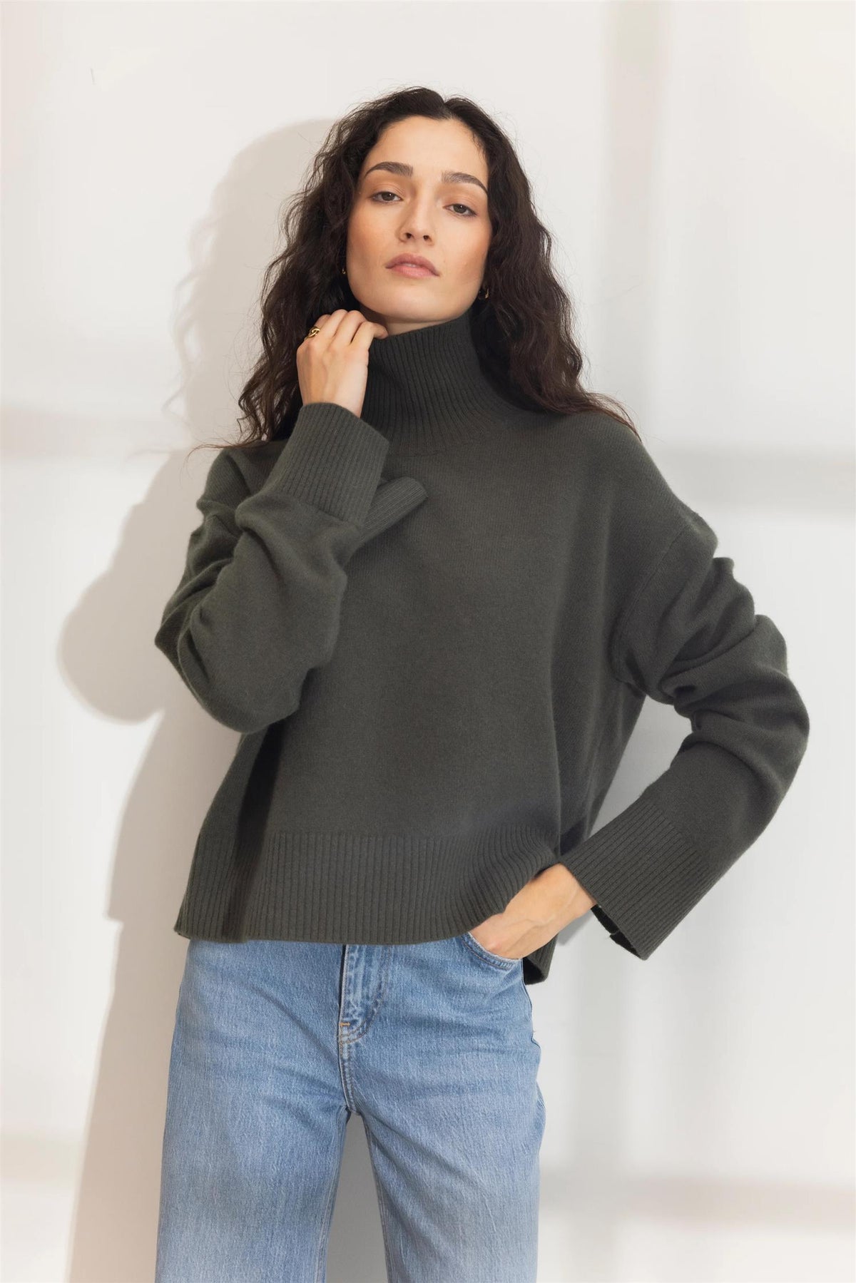 Abigail Knit - Olive