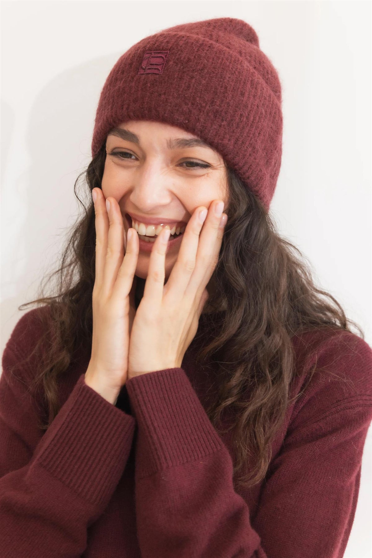 Naya Beanie - Deep Plum