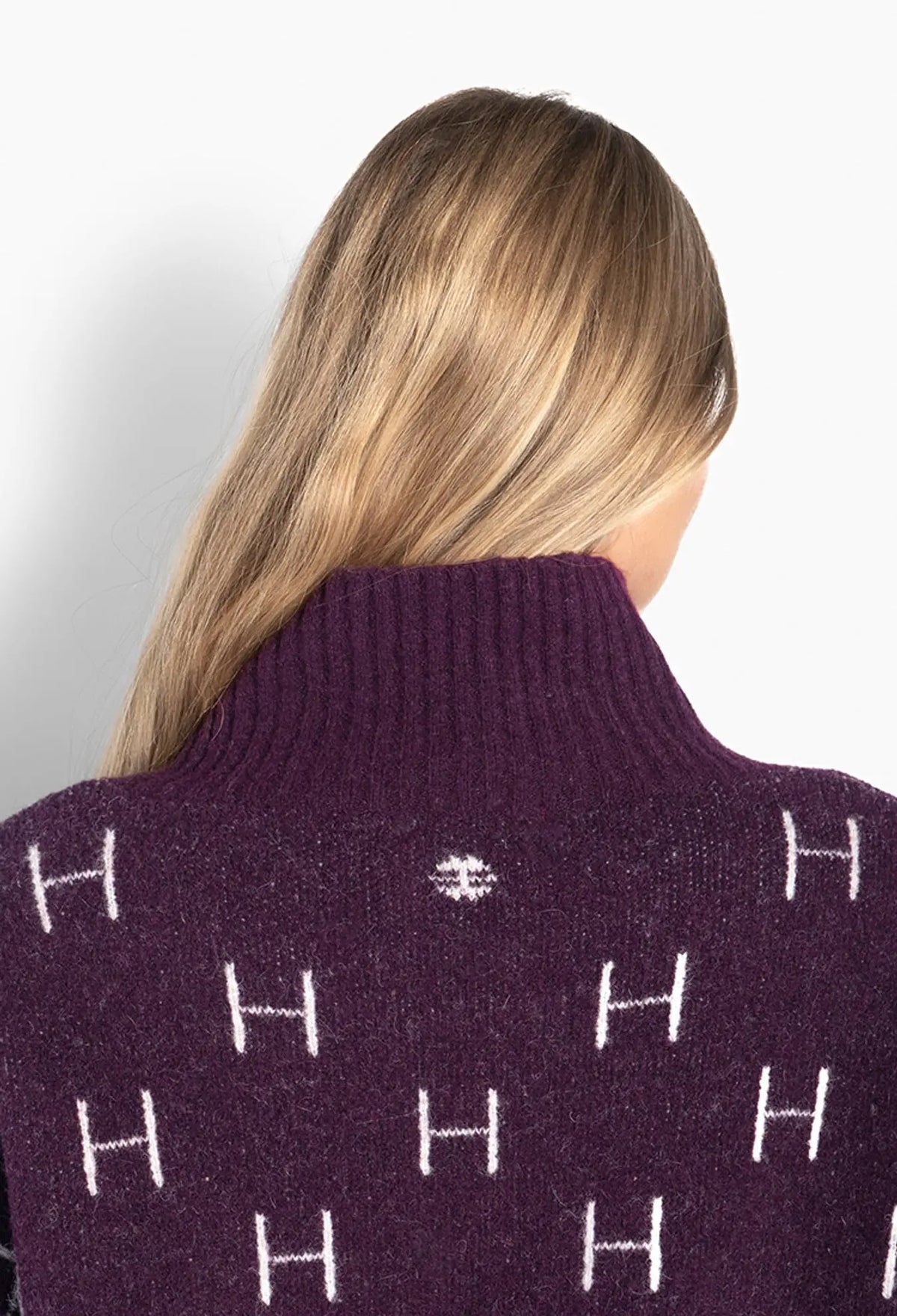Fam Short Sweater - Potent Purple