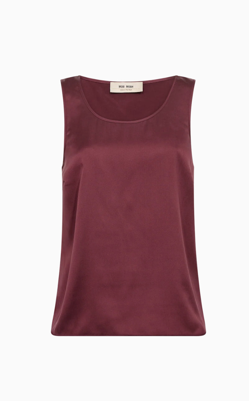 MM Astrid Silk Tank Top - Port Royale