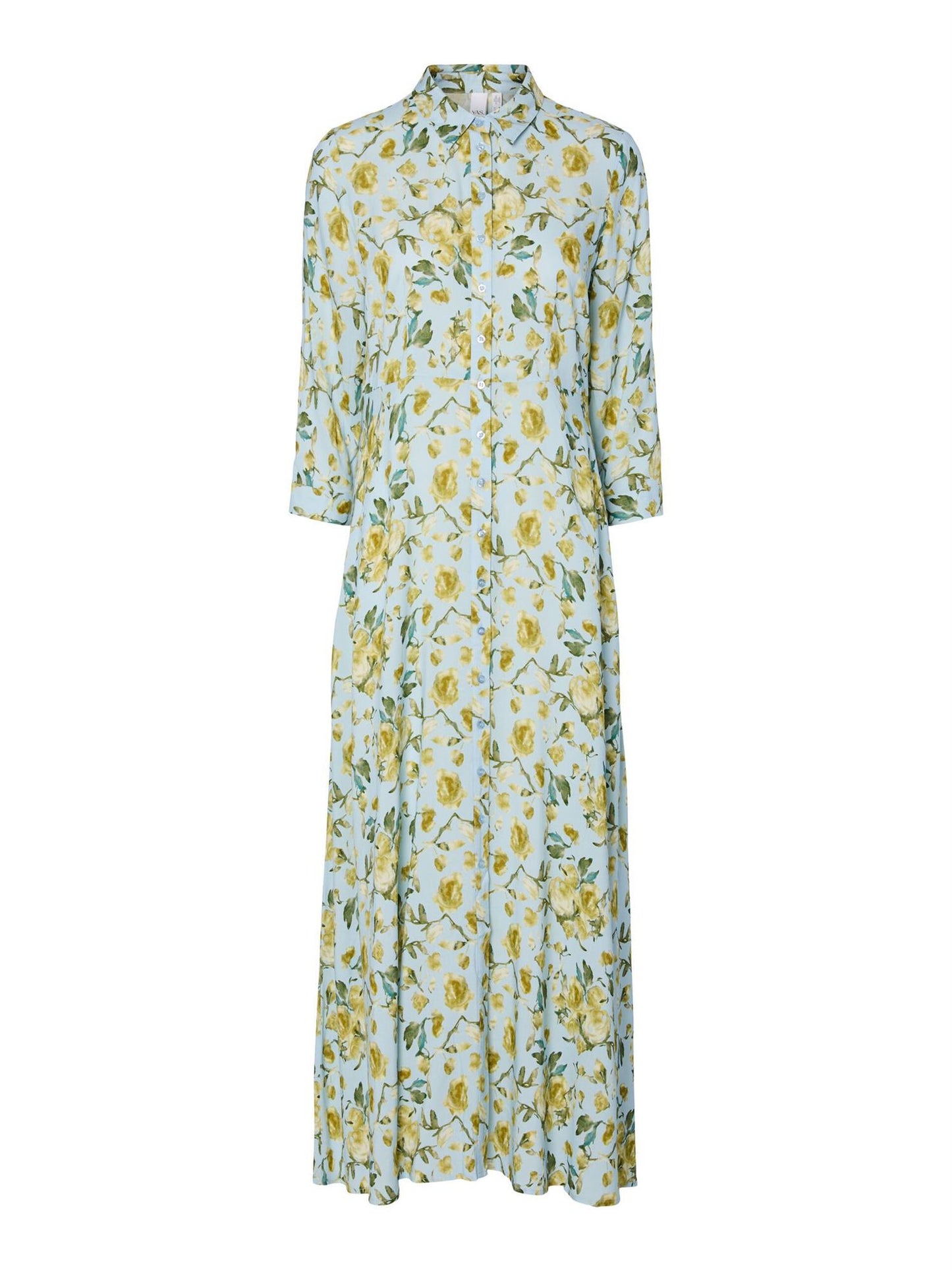 YasSavanna Long Shirt Dress Skyway