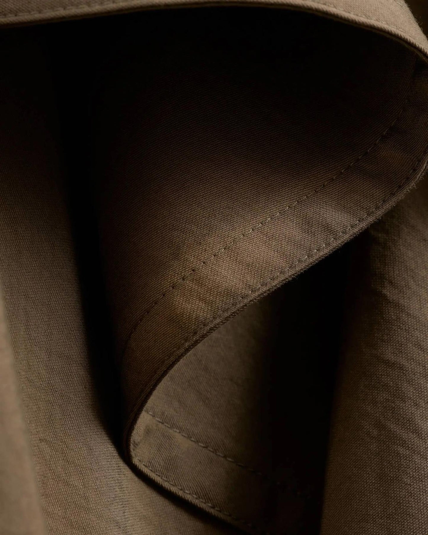 Atari Oversized Trenchcoat - Khaki Brown