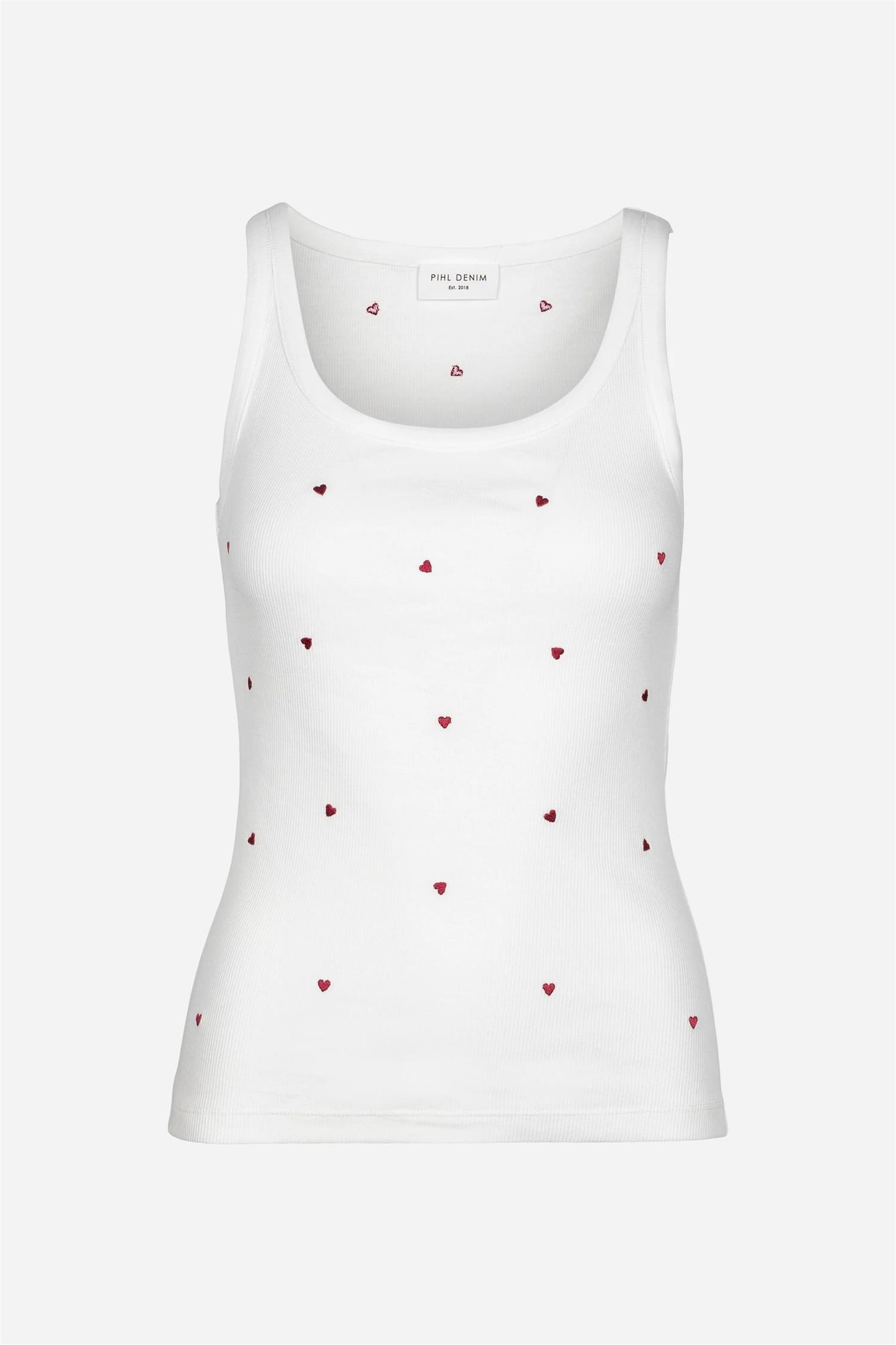 Pam Rib Singlet - Berry