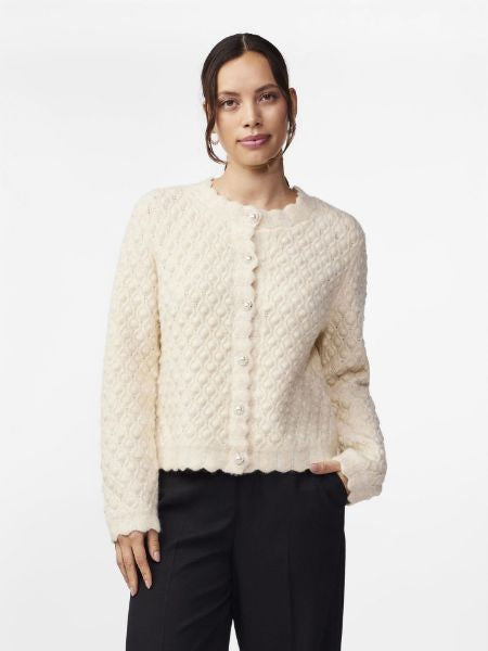 Yasbubble cardigan off-white