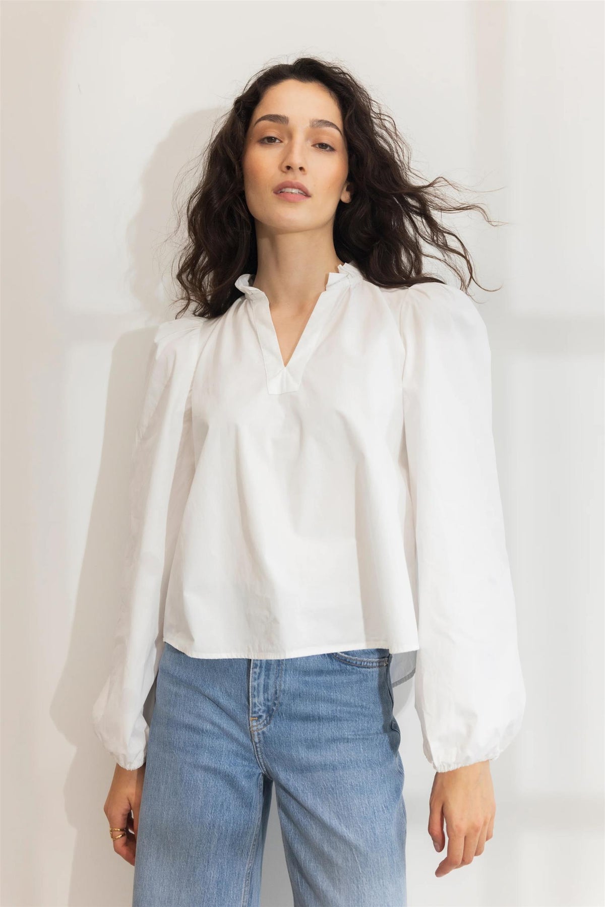 Infinity Blouse - White