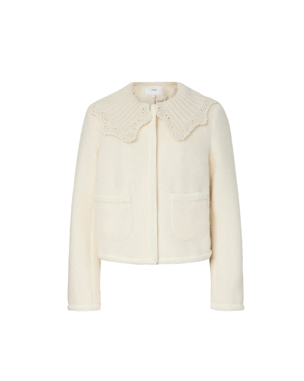 YasCarrie LS Wool Bland Jacket Birch