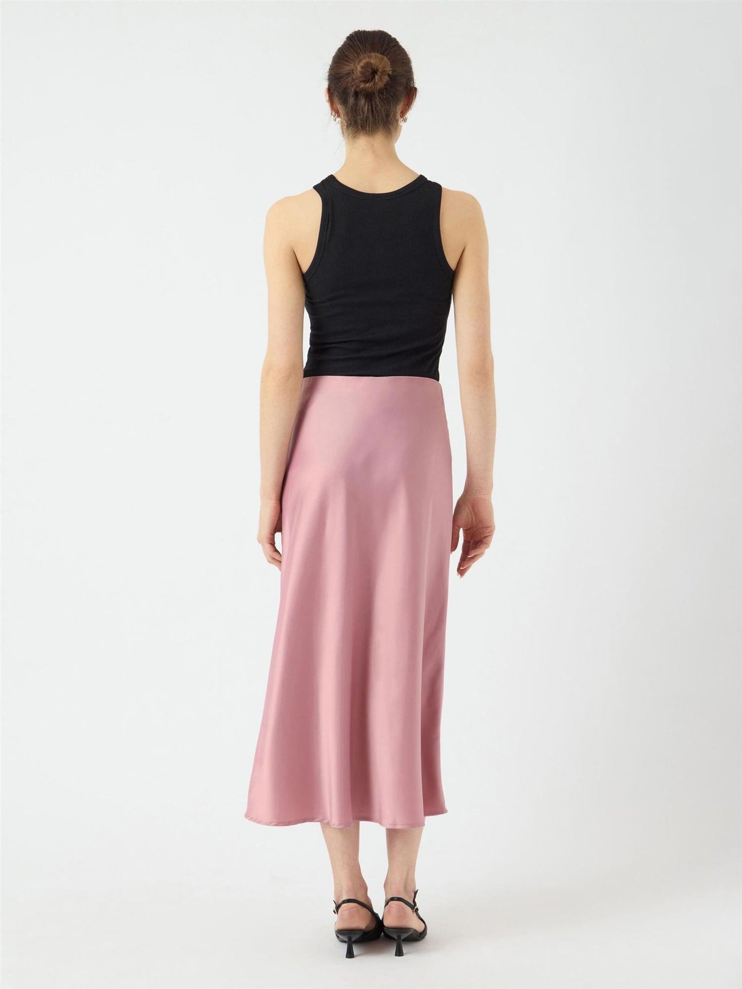 YasPella Hw Midi Skirt - Lilas