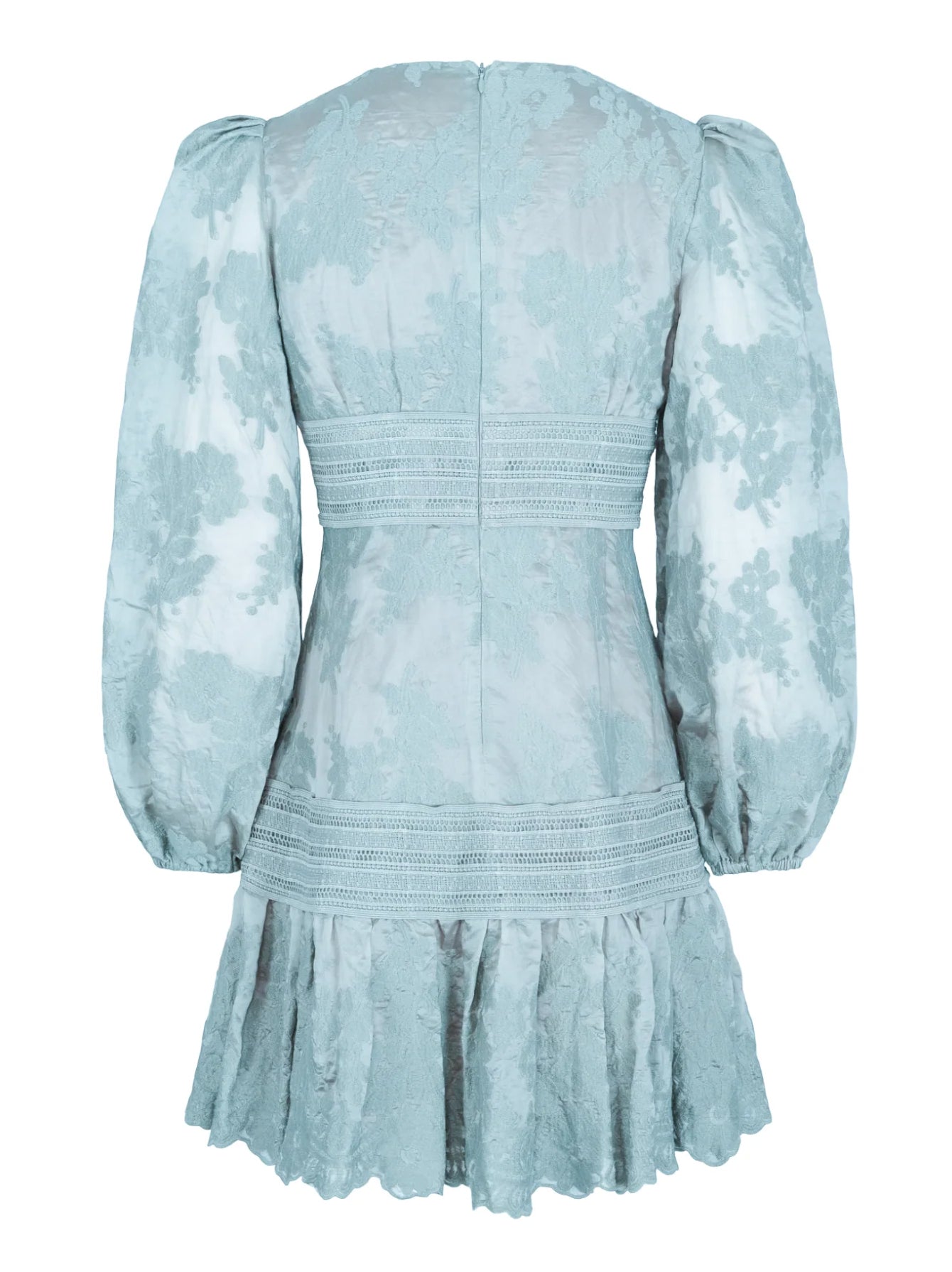 Castle Lace Dress Baby Blue