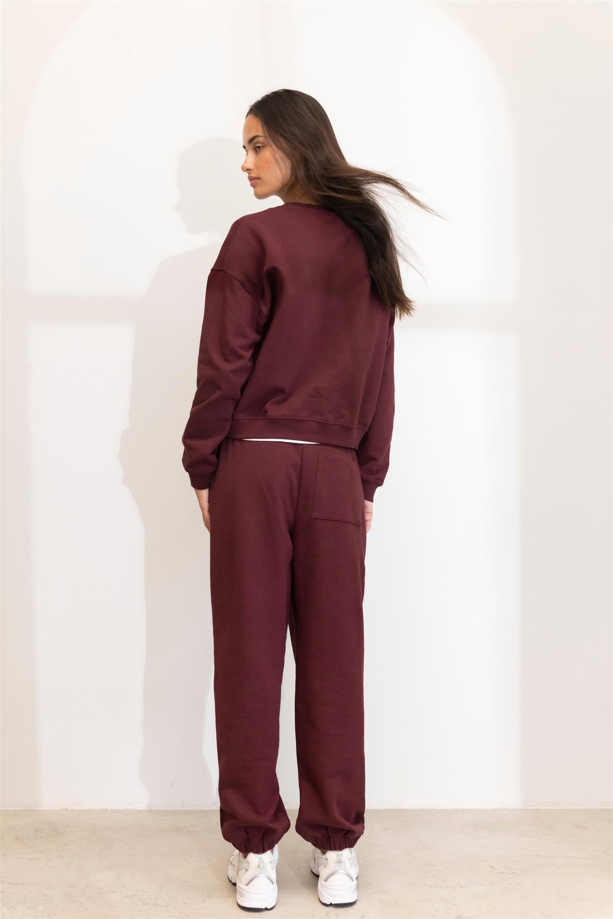 Mila Sweatpants - Deep Plum