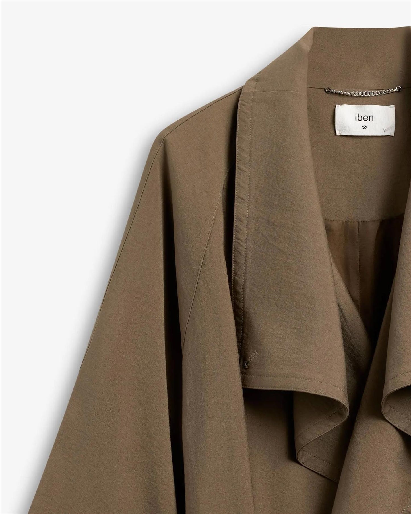 Atari Oversized Trenchcoat - Khaki Brown