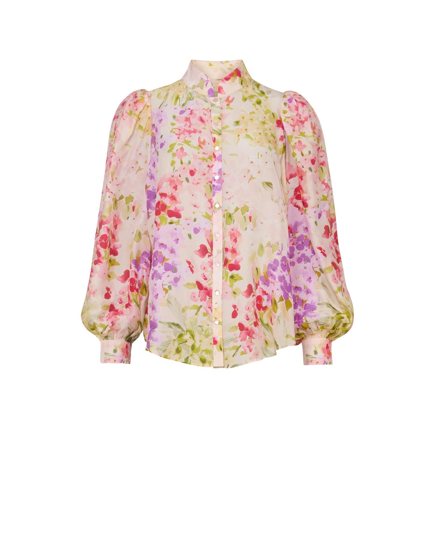 Organza Blouse - Blush Dream