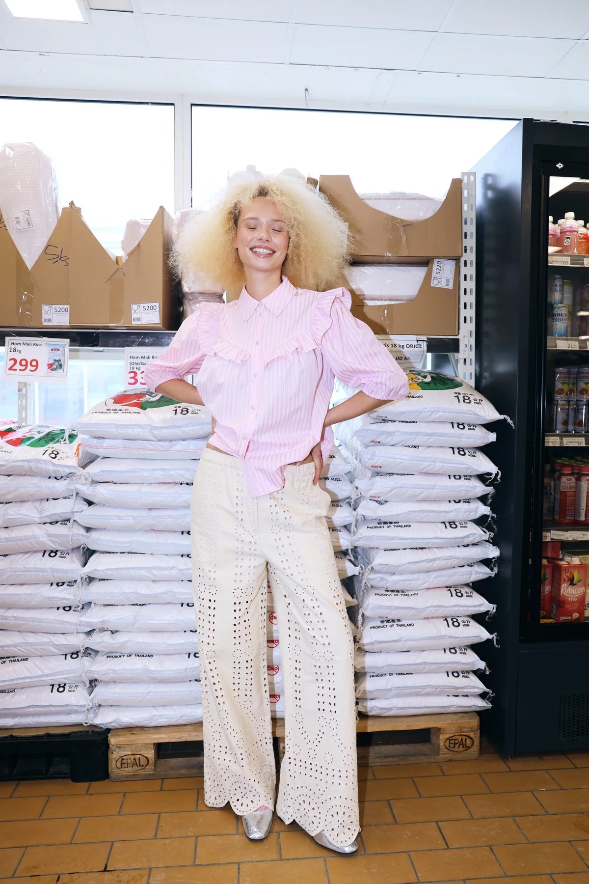 Ellencras Shirt - Light Soft Pink