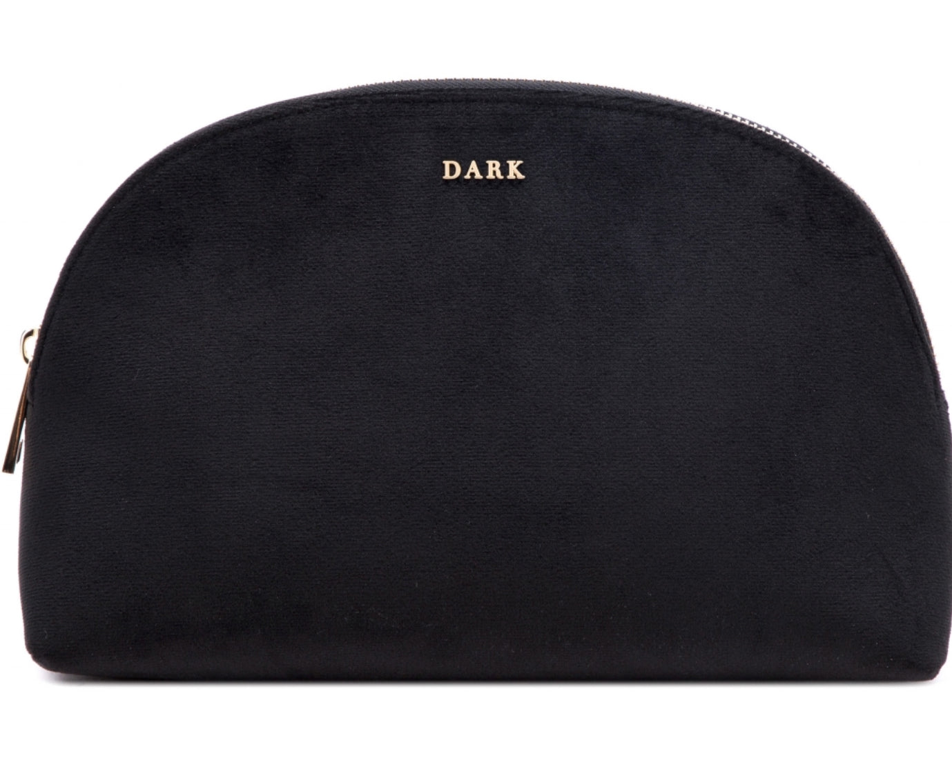 Velvet Make-Up Pouch Large Black