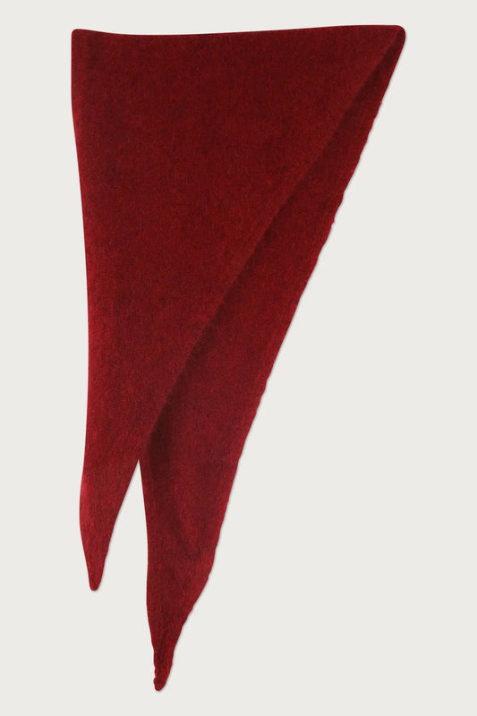 Paula Scarf Barolo Red