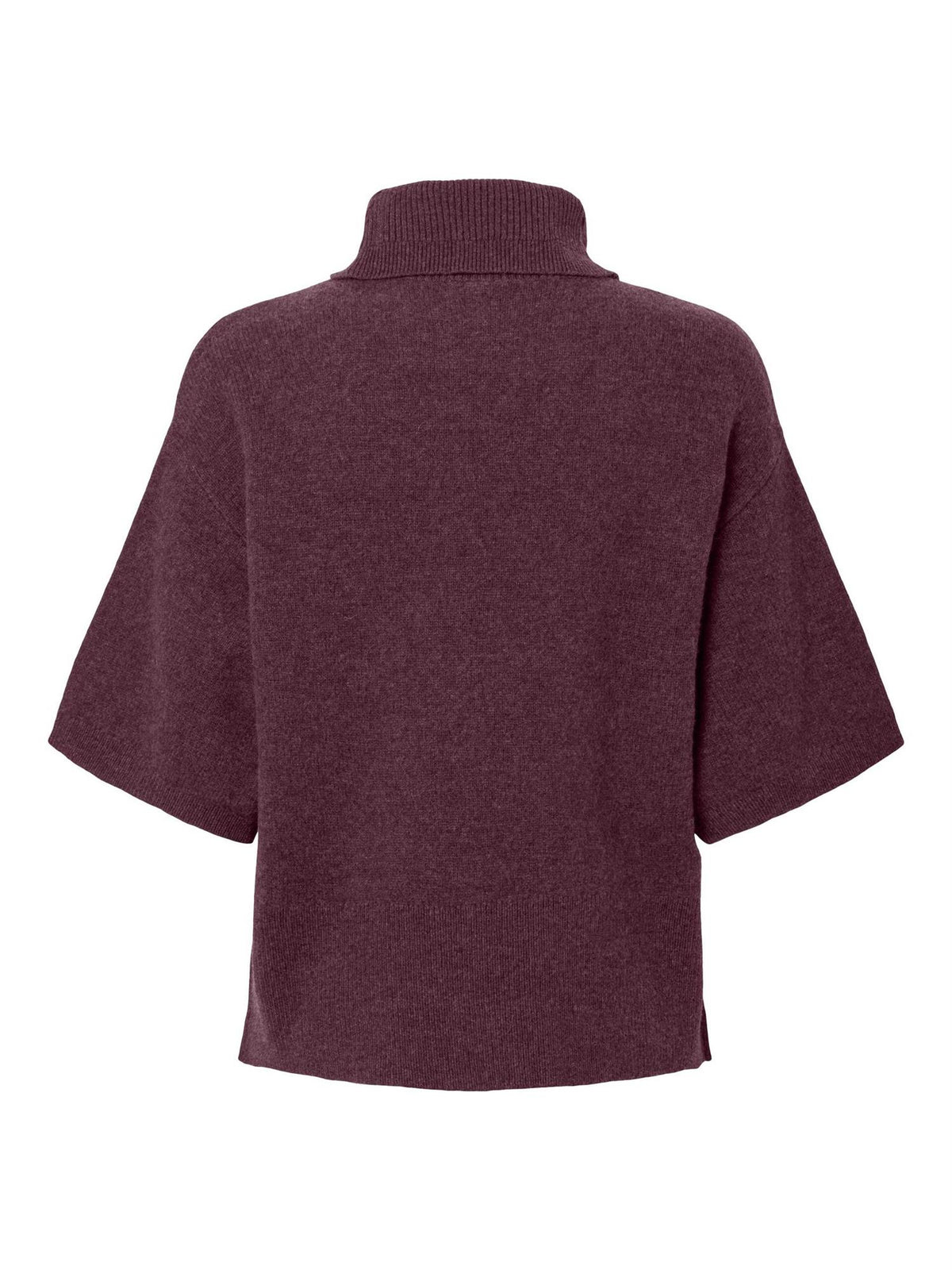 YasEmila Wool Knit Pullover - Fig