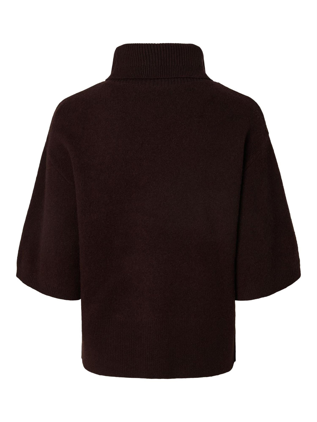 YasEmila Wool Knit Pullover - Coffee Bean