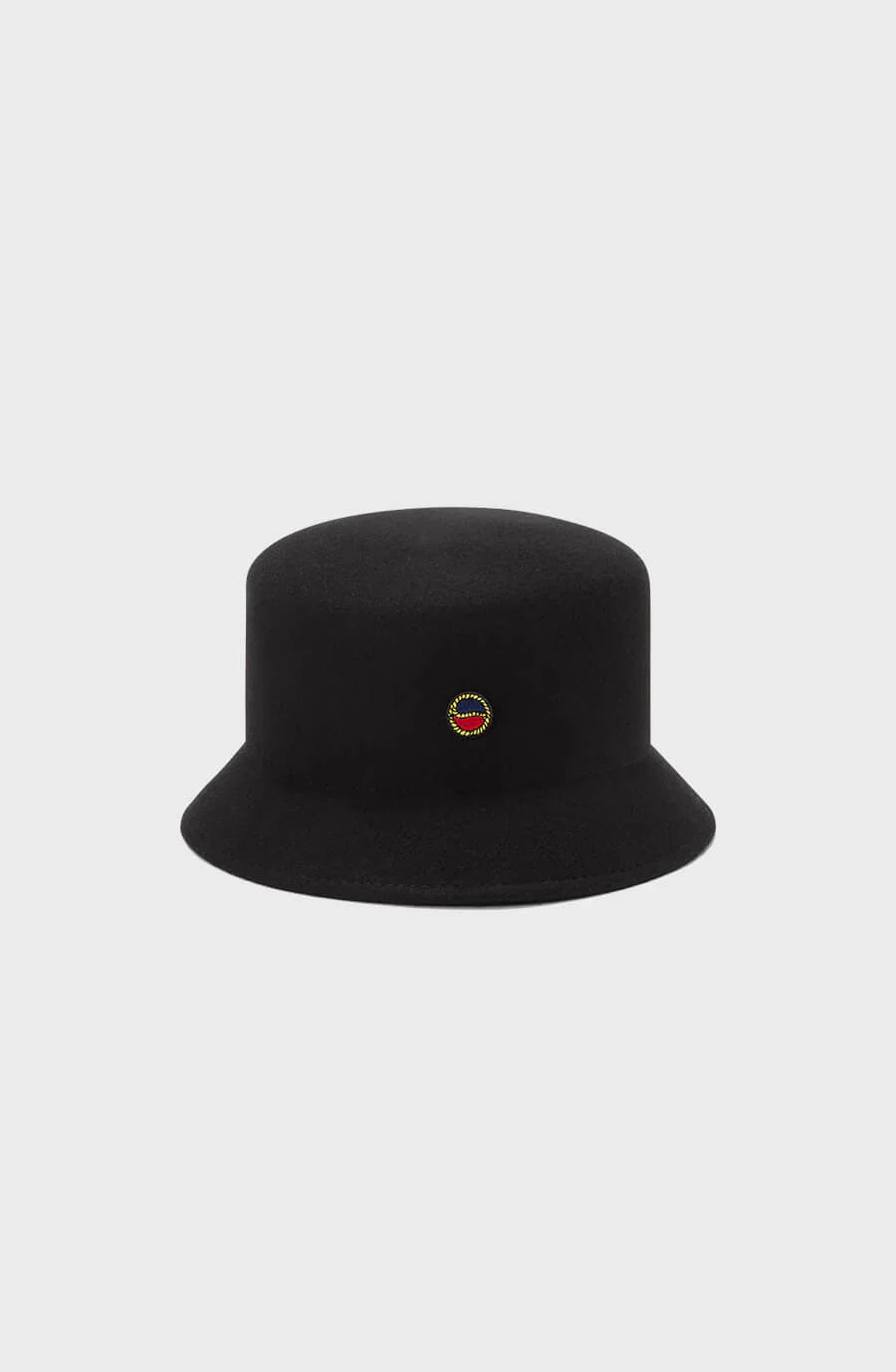 Tina Felted Bucket Hat - Black