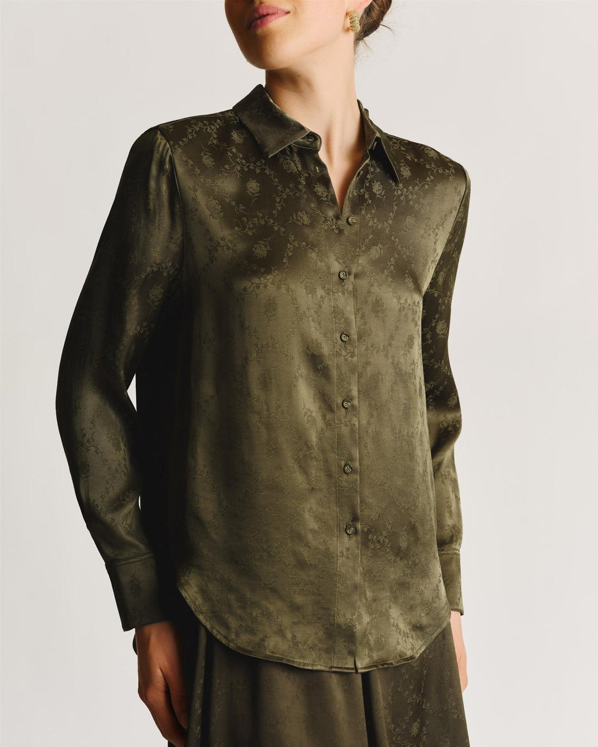 Jacquard Shirt - Forest