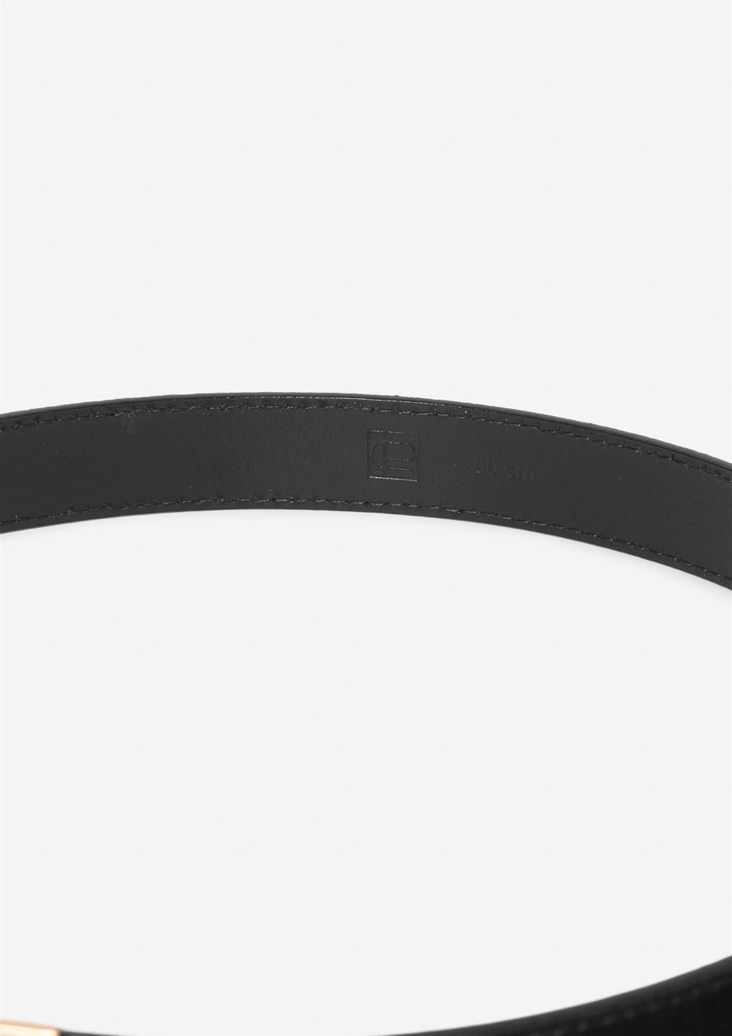 Grace Belt - Black Suede