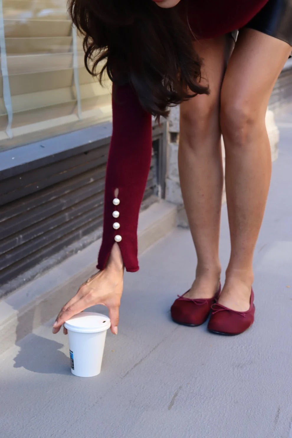Abbelone Sweater Bordeaux