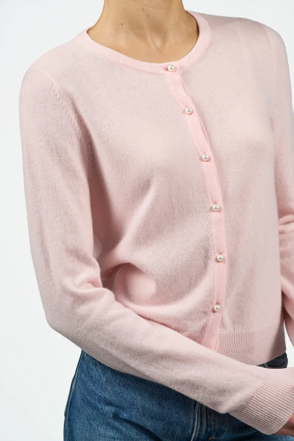 Victora Cardigan - Soft Rose