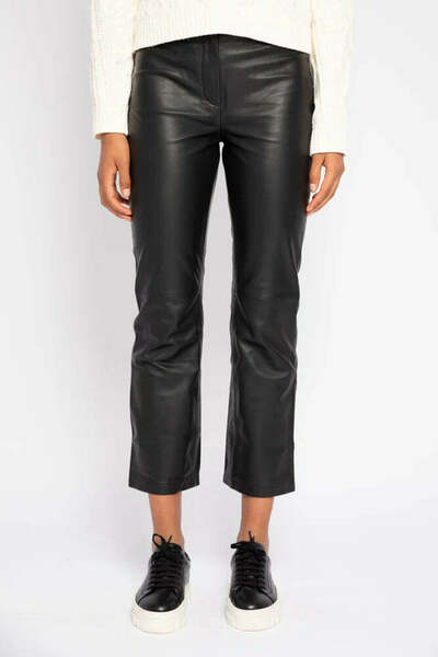 Rene Leather Trouser