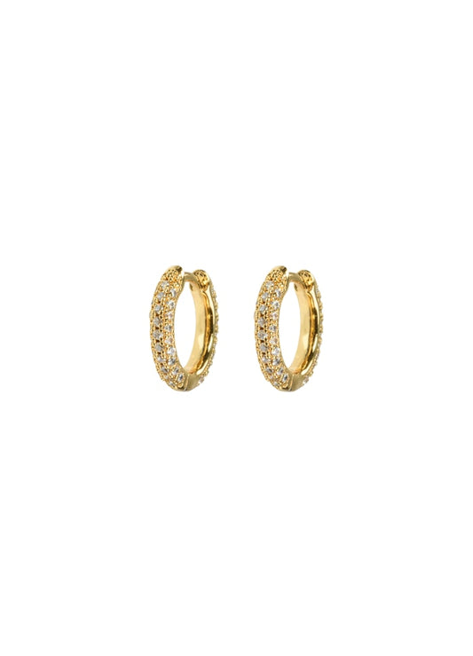 Small Stone covered hoops