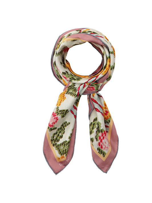 Classical Yellow Flower Scarf