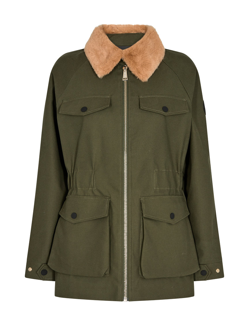 Campbell Coated Parka Forest night