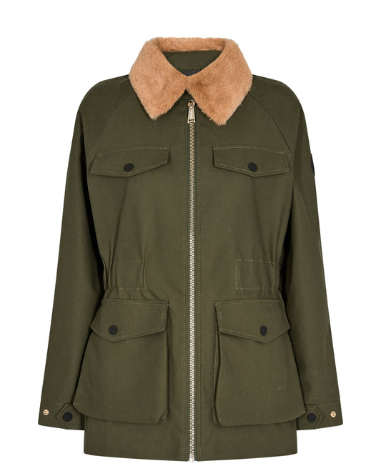 Campbell Coated Parka Forest night
