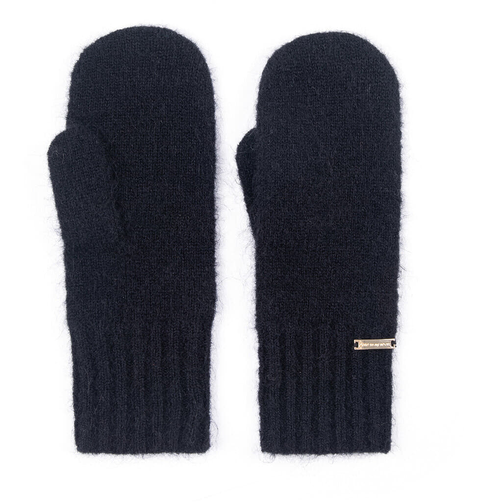 Moby mittens Black
