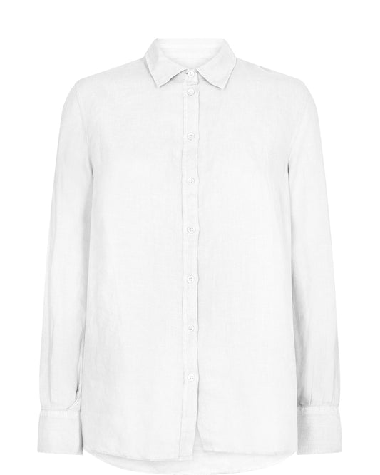 Karli Linen Shirt White