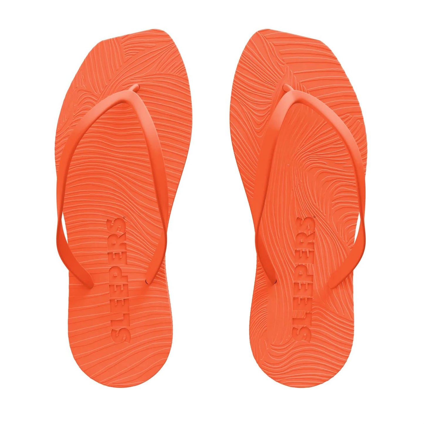Tapered Flip Flops orange