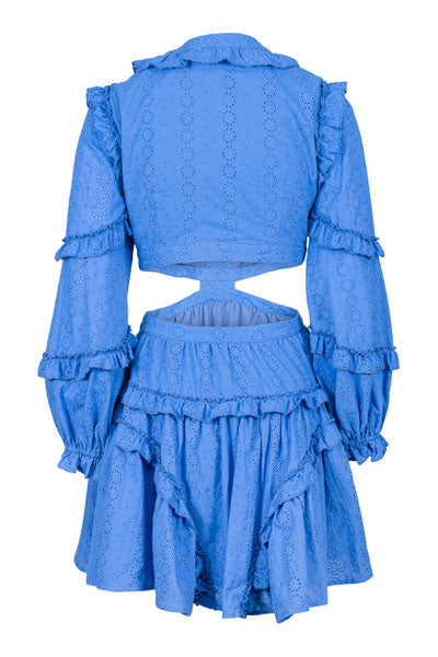 Kelly mini dress Royal blue