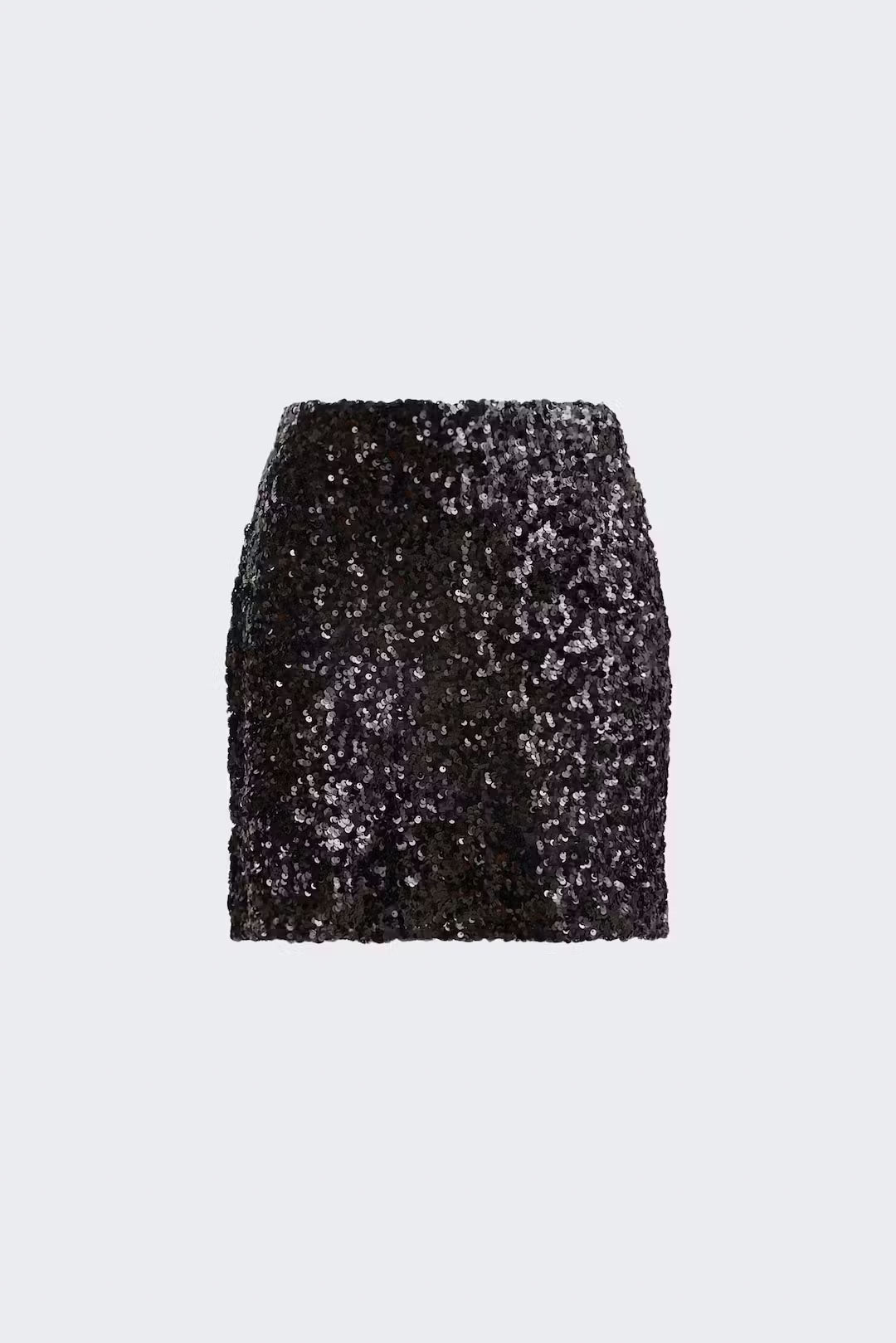 Jackson Sequin Skirt Black
