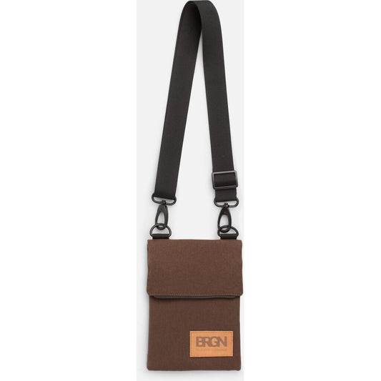 BRGN messenger purse Chocolate Brown