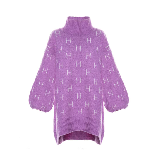 Fam Sweater Long Radiant Orchid