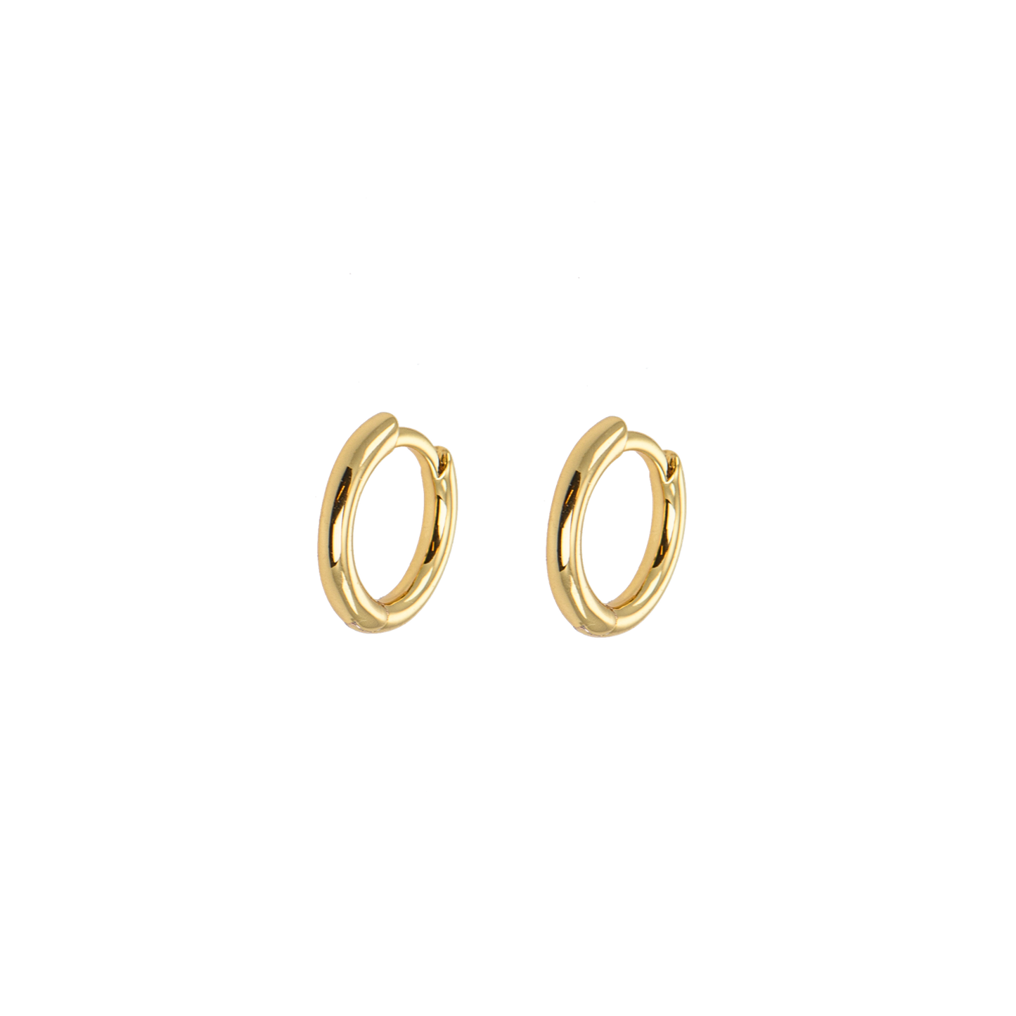 X-small hoops gold