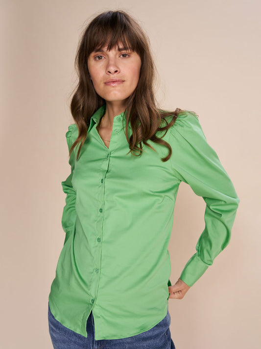 Milda Shirt Zephyr green
