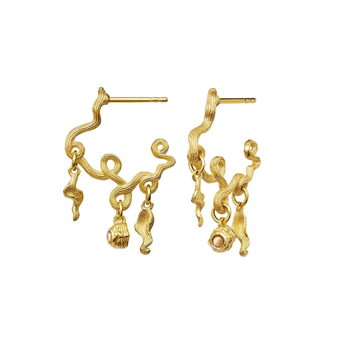 Rayon earrings